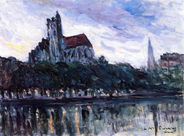 Auxerre, The Cathedral by Maximilien Luce