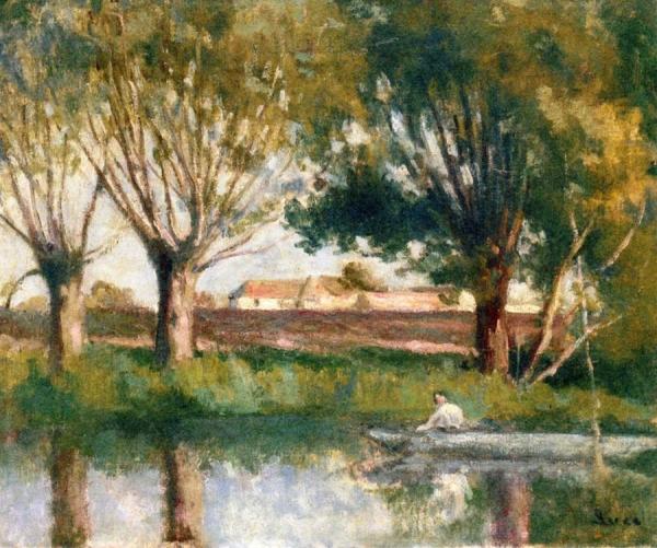 Banks Of The River by Maximilien Luce