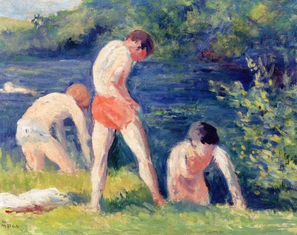 Bathers by Maximilien Luce