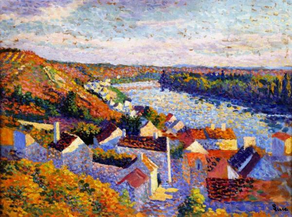 Bend In The River by Maximilien Luce