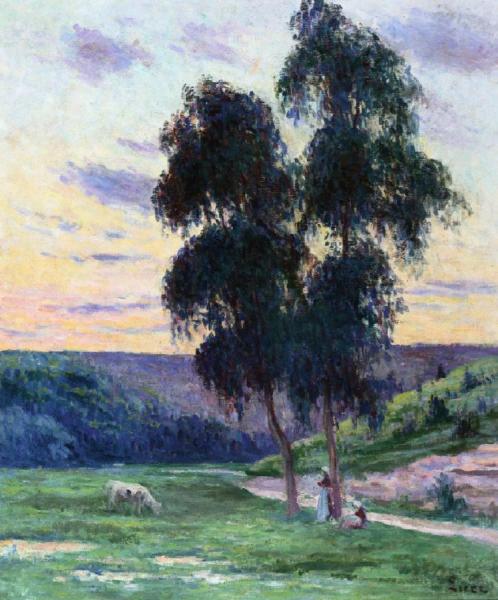 Bessy Sur Cure by Maximilien Luce