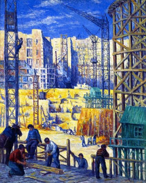 Building - Quai De Passy by Maximilien Luce
