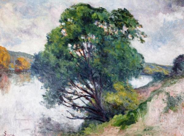 By The Lake by Maximilien Luce