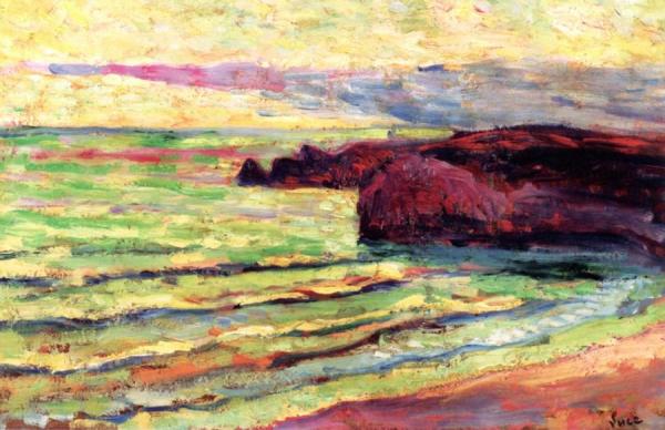 By The Sea by Maximilien Luce