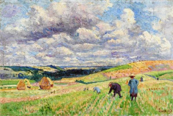 Children In The Fields by Maximilien Luce