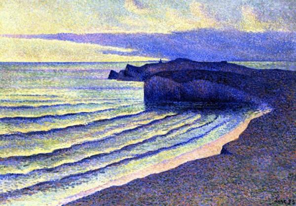 Coastal Scene by Maximilien Luce