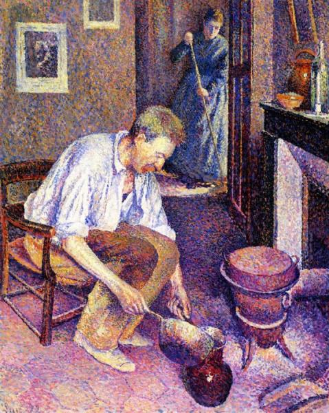 Coffee by Maximilien Luce