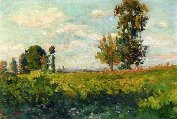 Fields by Maximilien Luce