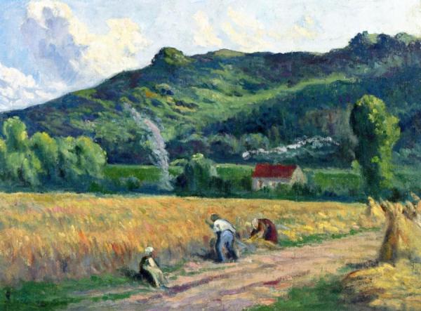 Harvest by Maximilien Luce