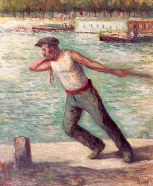 Hauler by Maximilien Luce