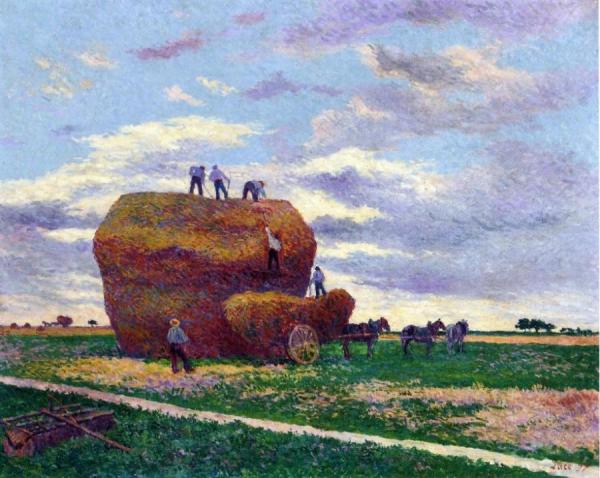Haystack by Maximilien Luce