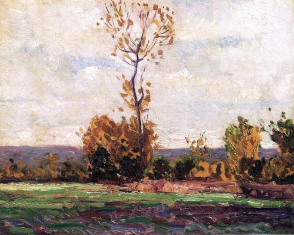 Landscape by Maximilien Luce