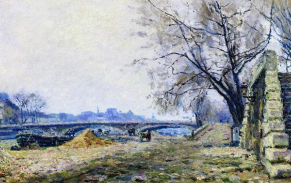 Le Pont De Solférino by Maximilien Luce