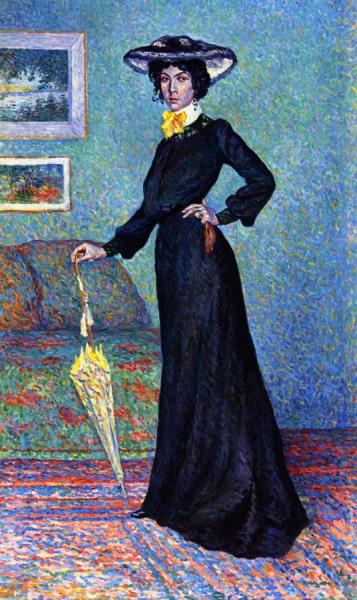 Lucie Coustueier by Maximilien Luce