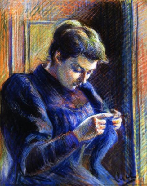 Madame Berthier by Maximilien Luce