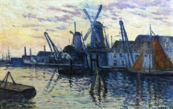 Mills In Holland by Maximilien Luce