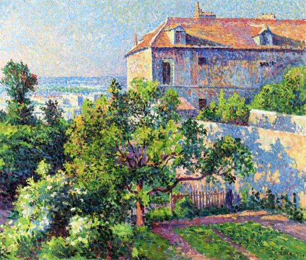 Maximilien Luce Montmartre, The House Of Suzanne Valadon