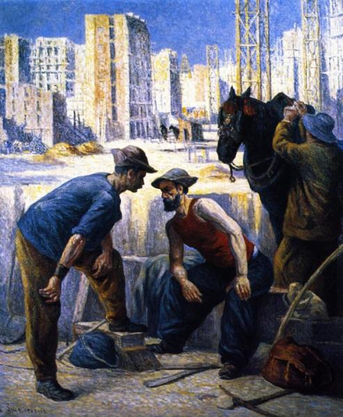 Navvies by Maximilien Luce