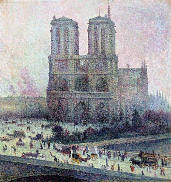 Notre Dame by Maximilien Luce