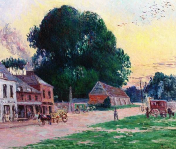 Paris, Le Quartier De Vaugirard by Maximilien Luce