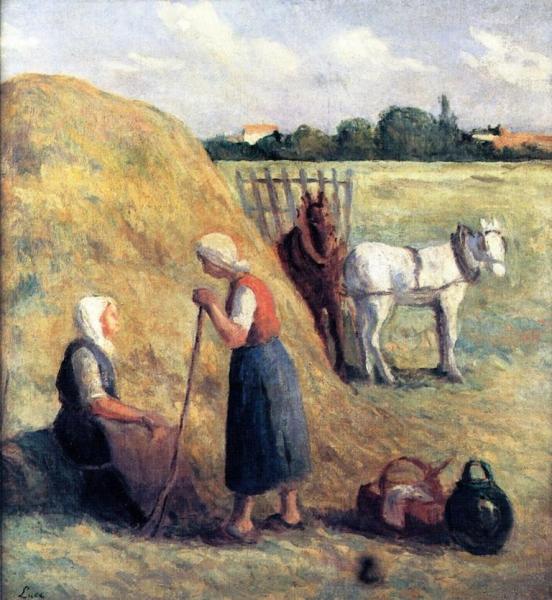 Peasants by Maximilien Luce