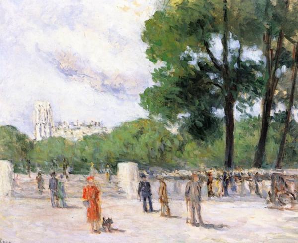 Quai Conte, Paris by Maximilien Luce