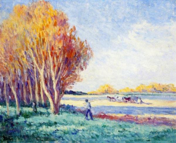 Maximilien Luce Rolleboise, Field Work