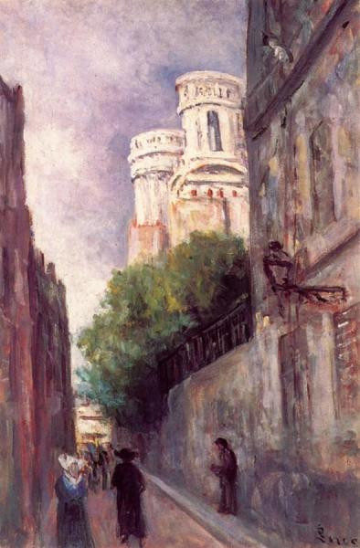 Saint Sulpice by Maximilien Luce