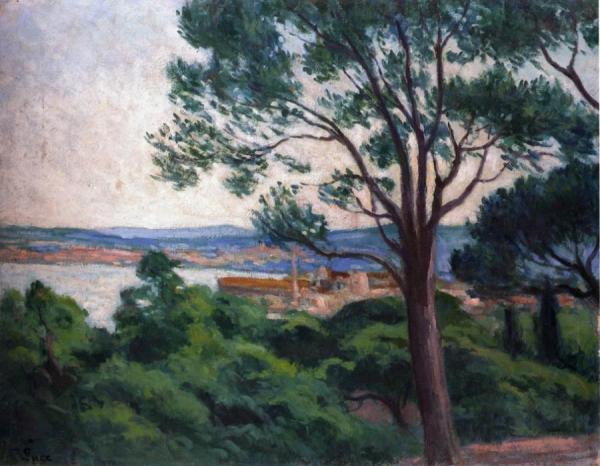 Saint-tropez by Maximilien Luce