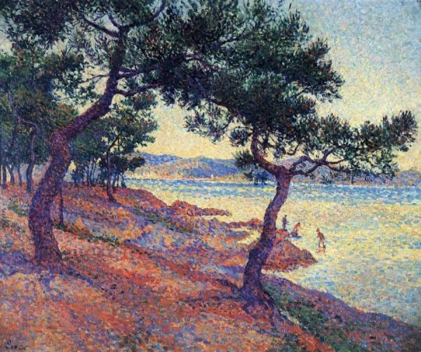 Saint Tropez, Les Canoubiers by Maximilien Luce