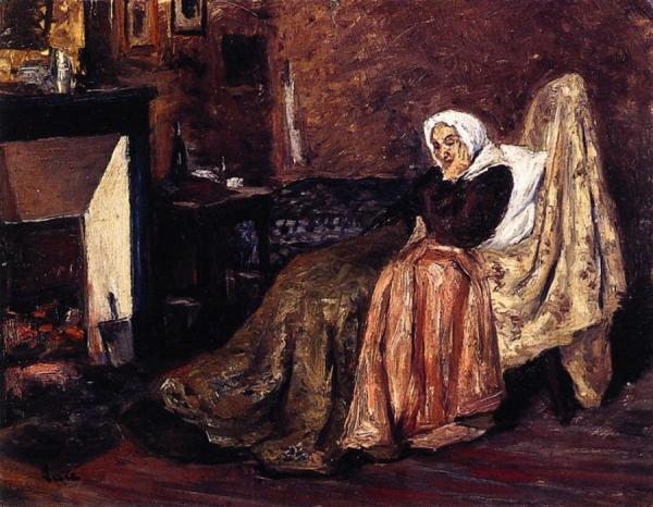 The Aunt by Maximilien Luce