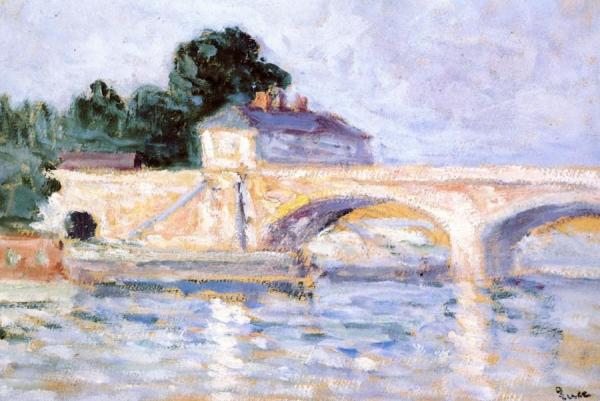 The Bridge by Maximilien Luce
