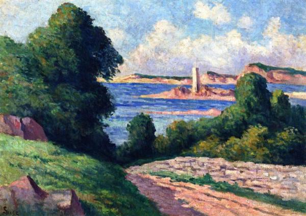 The Estuary Of The Trieux by Maximilien Luce