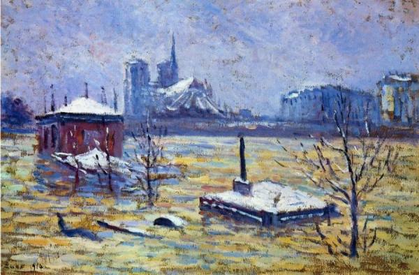 The Flood by Maximilien Luce