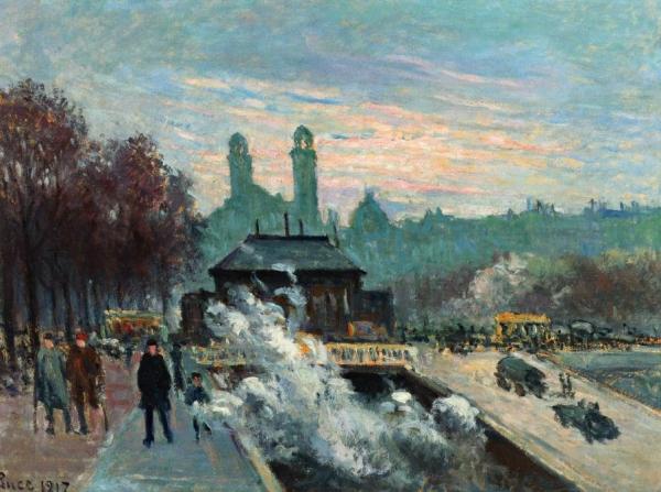 The Trocadero by Maximilien Luce