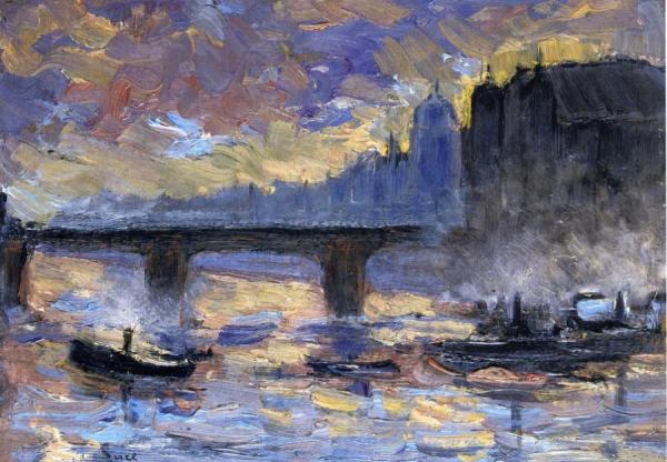 View Of London by Maximilien Luce