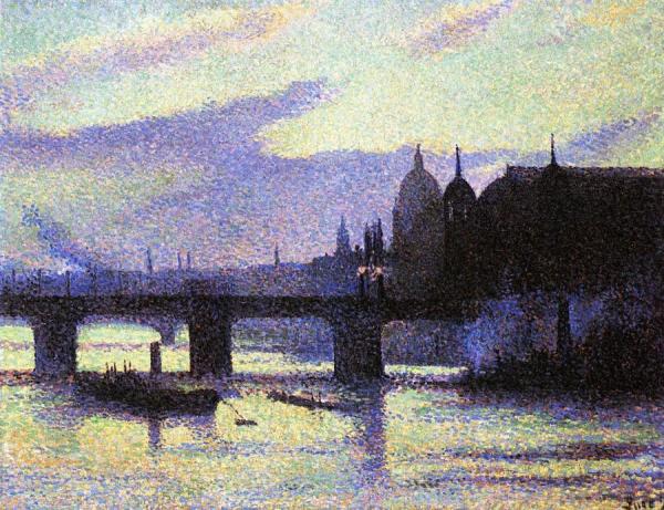 Maximilien Luce View Of London (cannon Street)