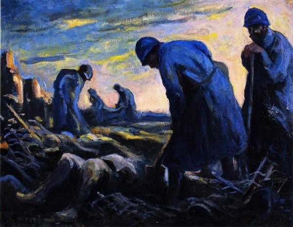War Scene by Maximilien Luce