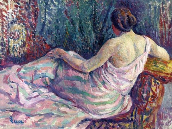 Woman From Behind by Maximilien Luce