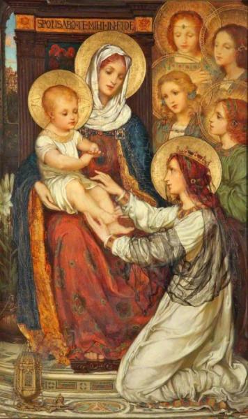 The Marriage Of Saint Catherine by May Louise Greville Cooksey