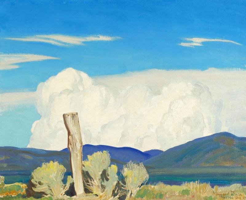 Approaching Thunderstorm by Maynard Dixon