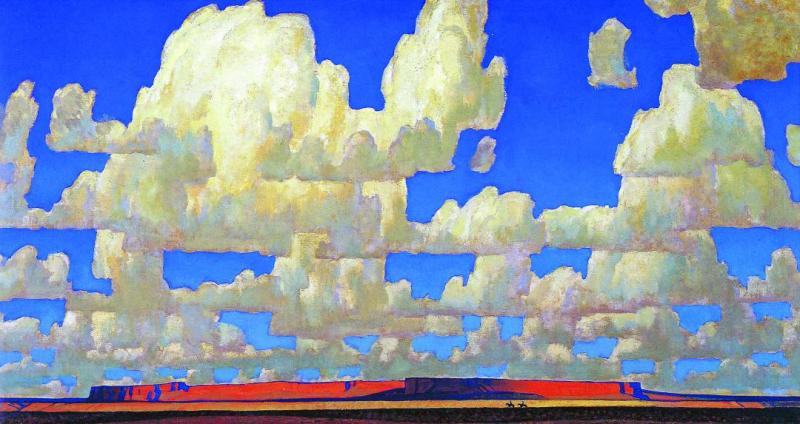 Cloud World, 1925 by Maynard Dixon