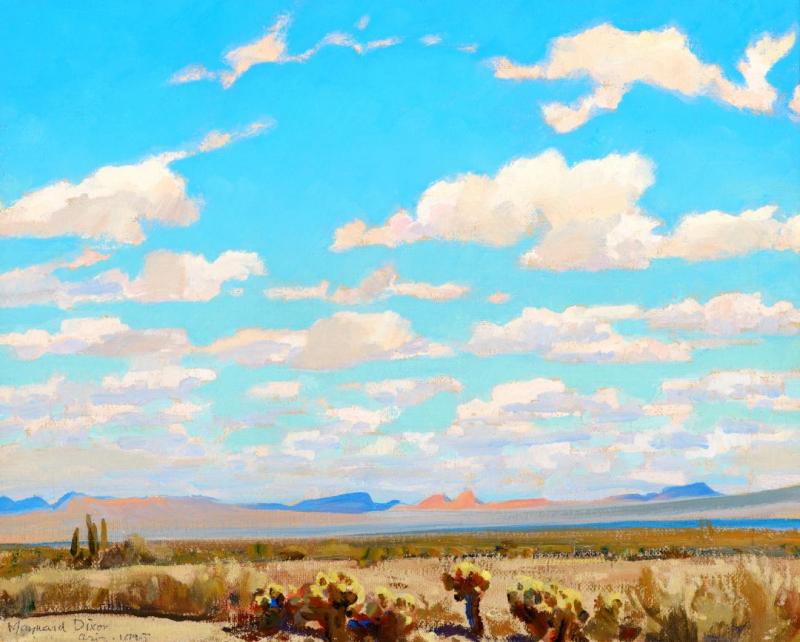 Clouds Of A Summer Afternoon, 1945 by Maynard Dixon