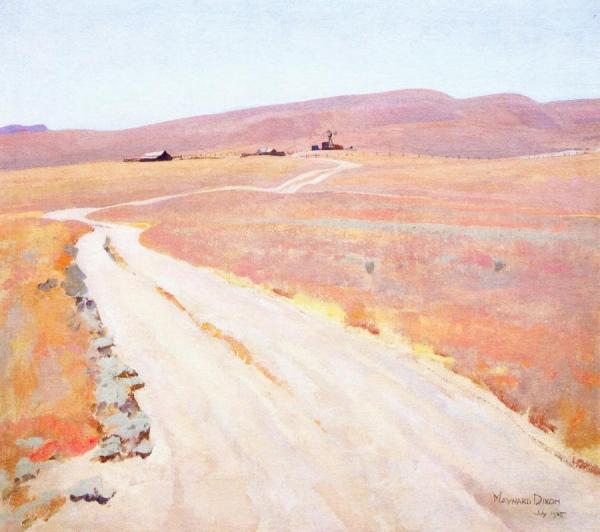Abandoned Ranch by Maynard Dixon Oil Painting Reproductions