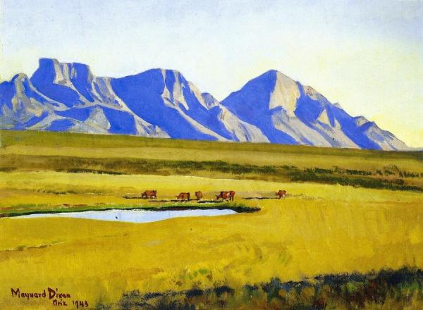 Arizona Pastures by Maynard Dixon