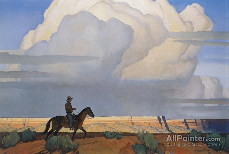 Maynard Dixon Desert Journey Oil Painting Reproductions