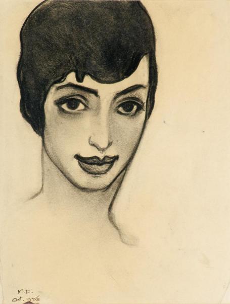 Mexican Girl, 1926 by Maynard Dixon