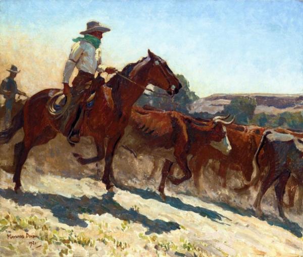 The Crossing by Maynard Dixon