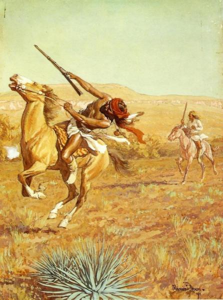 The Warriors by Maynard Dixon