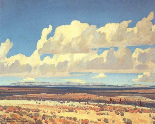 Towards Kaibitoh Arizona by Maynard Dixon